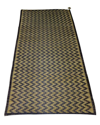 Handcrafted Madurkathi Chevron Floor Mat | 72 X 36 inches