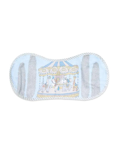 Carnival Multicolor Organic Muslin Burp Cloth & Bib