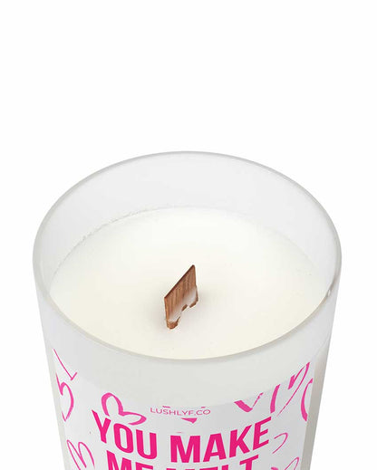 Make Me Melt Valentine’s Rose Soy Wax Candle | 3 x 4 inches | 200ml