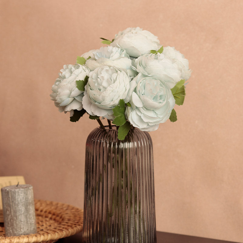 Artificial Peony Flower Sticks | Set of5