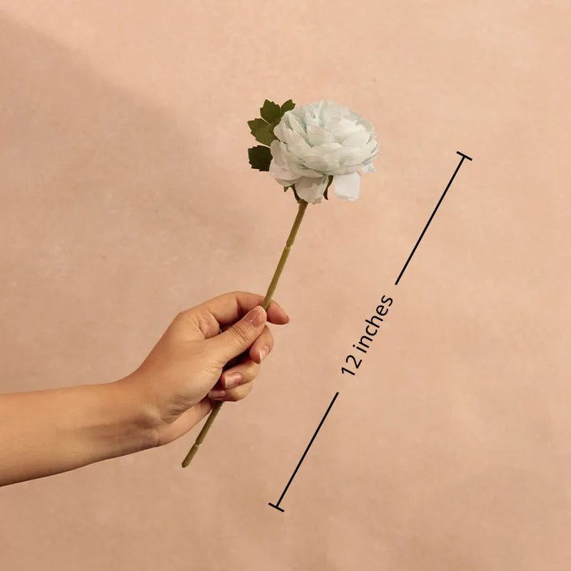 Artificial Peony Flower Sticks | Set of5