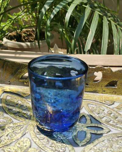 Alchemy Morroccon Blue Theme Glass