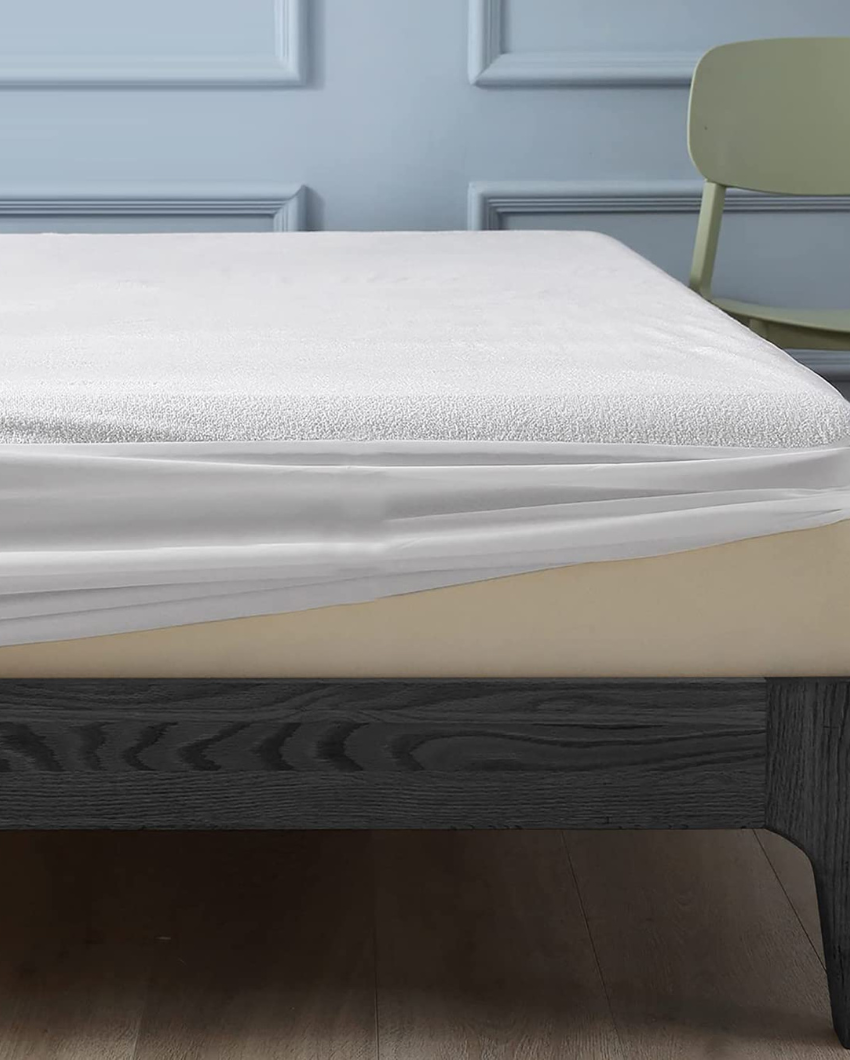 Deluxe Armor Waterproof Small Single Bed Mattress Protector | 72 x 36 inches