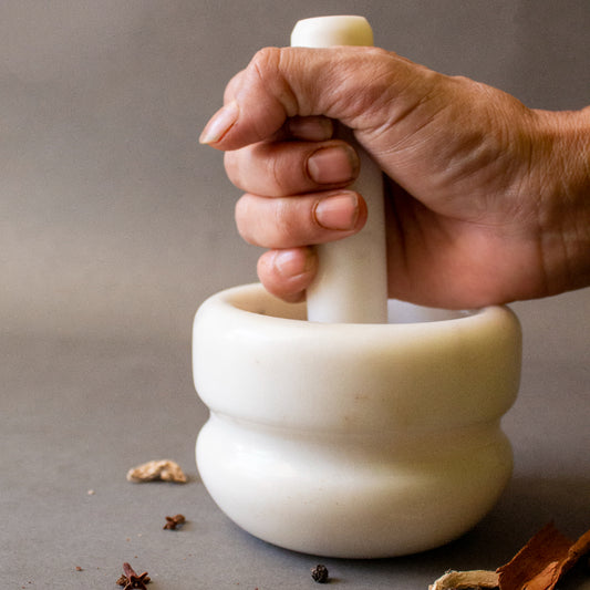 Classy Concentric Mortar and Pestle | 4 Inches Default Title
