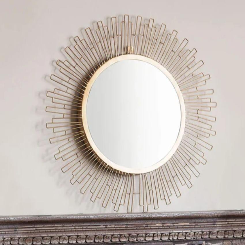 Rays Round Mirror | 24 x 24 inches