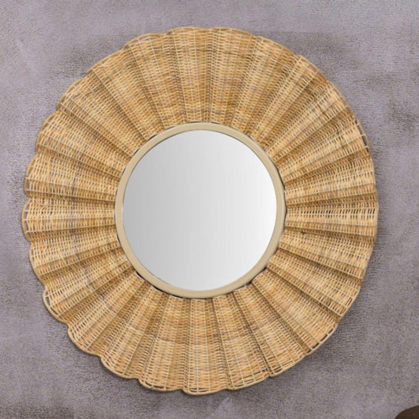 Mercury Cane Conical Mirror | 24 x 24 inches