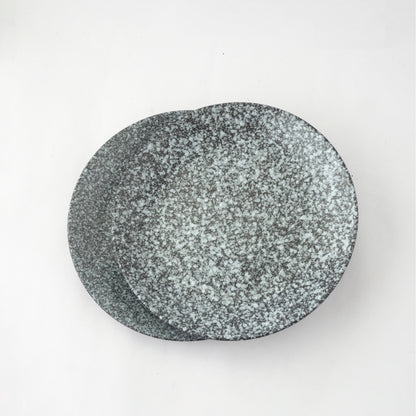Marble Finished Ceramic Dinner Plates | Set of 2 Default Title