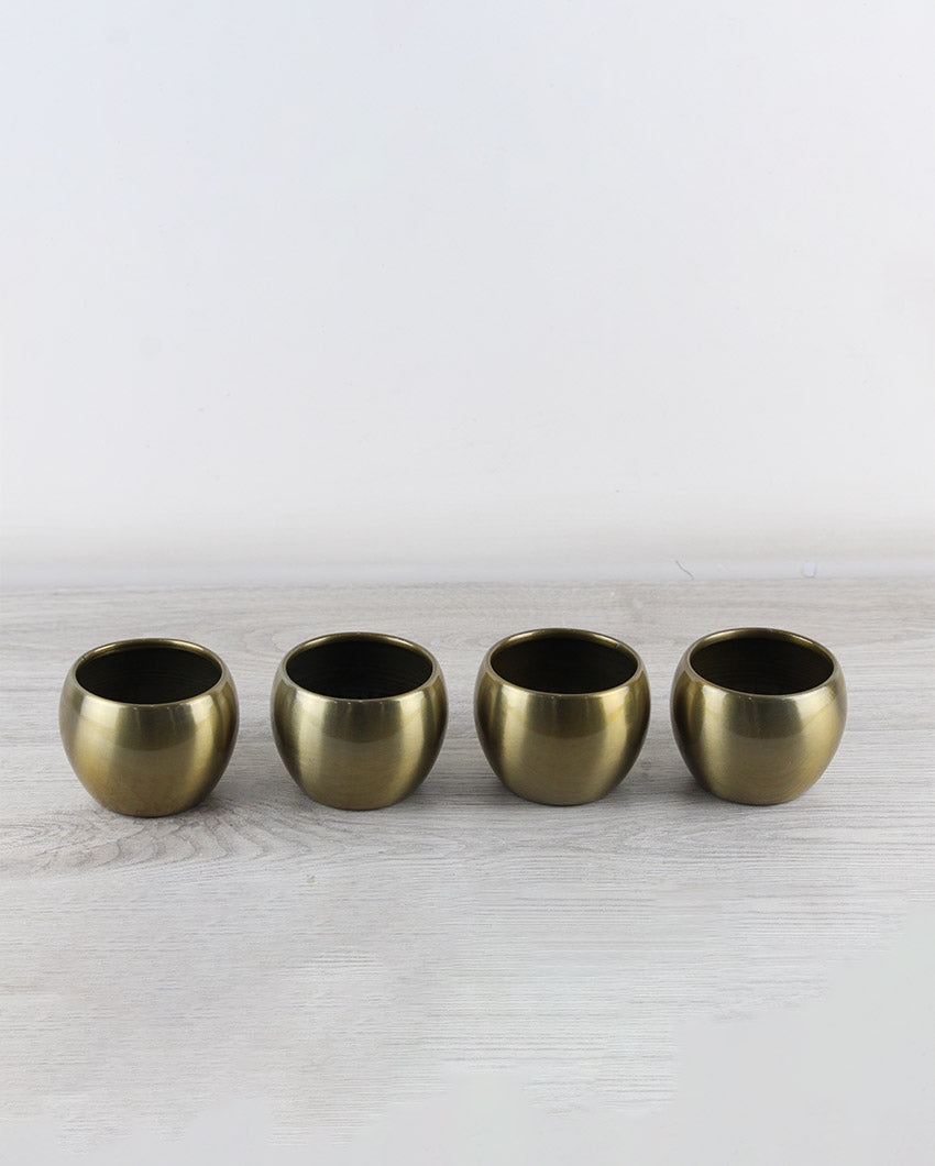 Brass Tropical Mini Iron Pot | 3 Inch