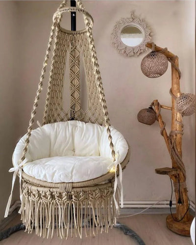 Single Seater Macrame Swing | 30 x 78 inches