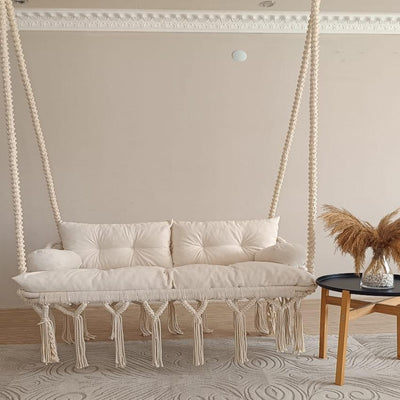 Heavy Macrame Sofa Swing | 45 x 25 x 78 inches