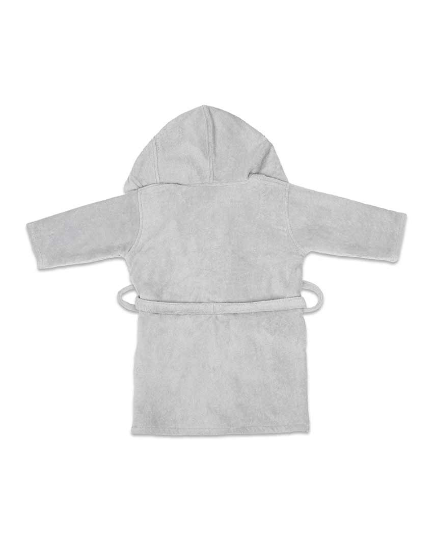 Penguin Style Cotton Hooded Baby Robe | 17 x 30 inches