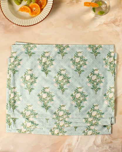 Maalti Printed Velvet Placemats | 13 x 19 inches