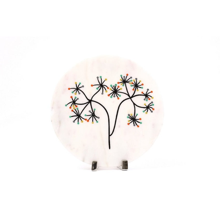 Tree of Life Marble Showpiece | 10 x 10 inches