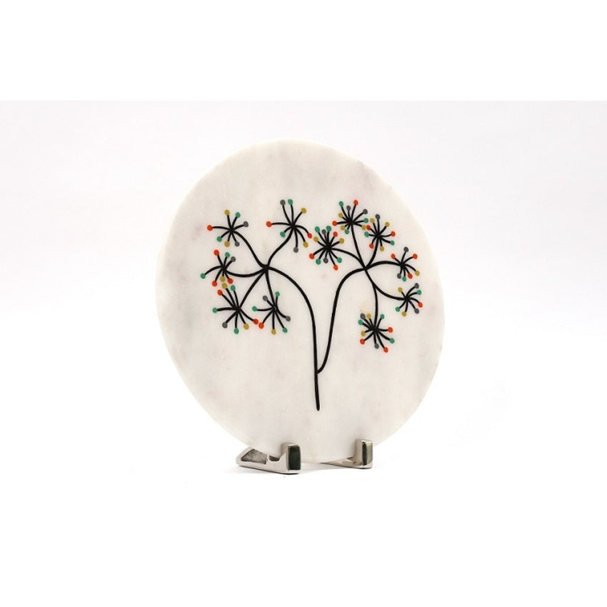 Tree of Life Marble Showpiece | 10 x 10 inches