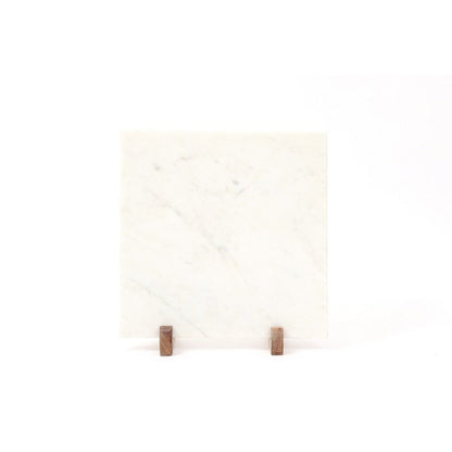 Leafy Love Marble Showpiece | 10 x 10 inches