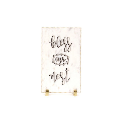 Bless Our Cozy Nest Showpiece | 6 x 10 inches