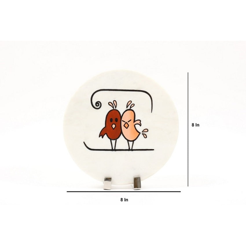 Fun Kiddy Birds Showpiece | 8 x 8 inches