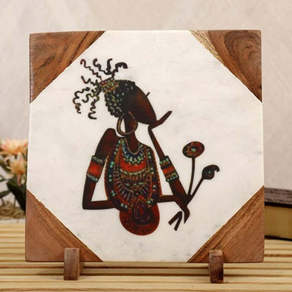 Graceful Lady Showpiece | 10 x 10 inches