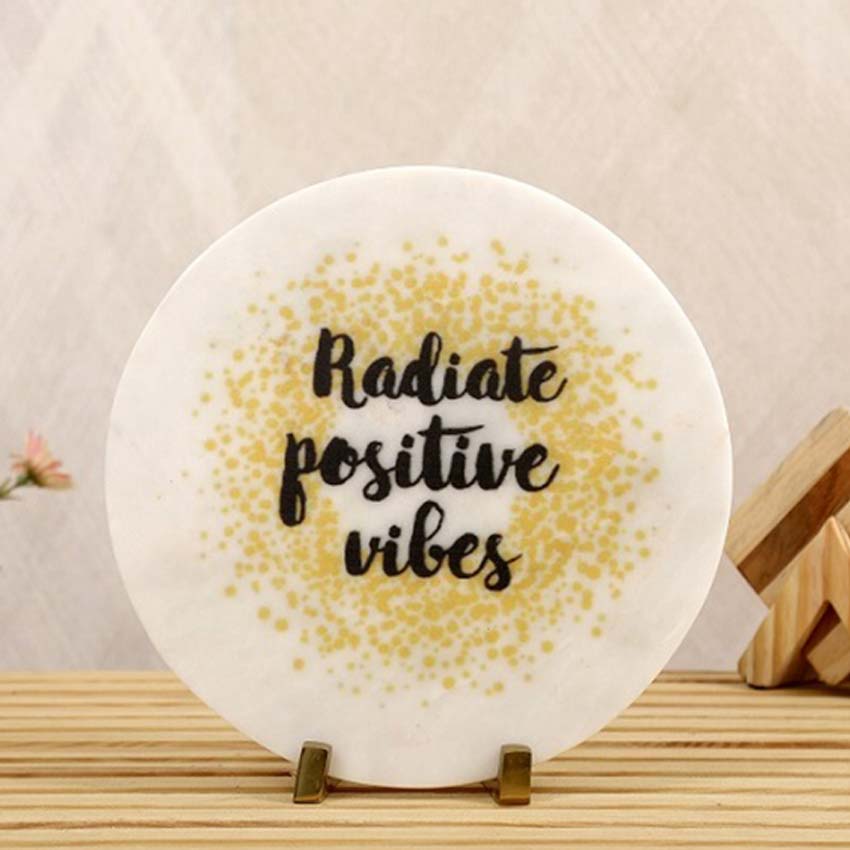 Radiate Positivity Showpiece | 10 x 10 inches