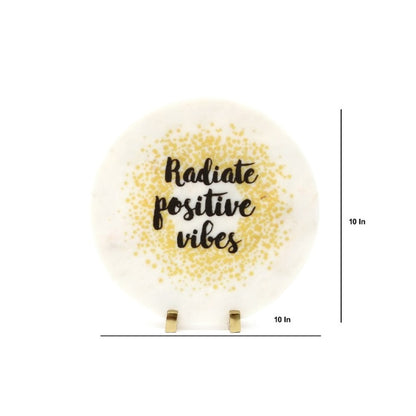 Radiate Positivity Showpiece | 10 x 10 inches