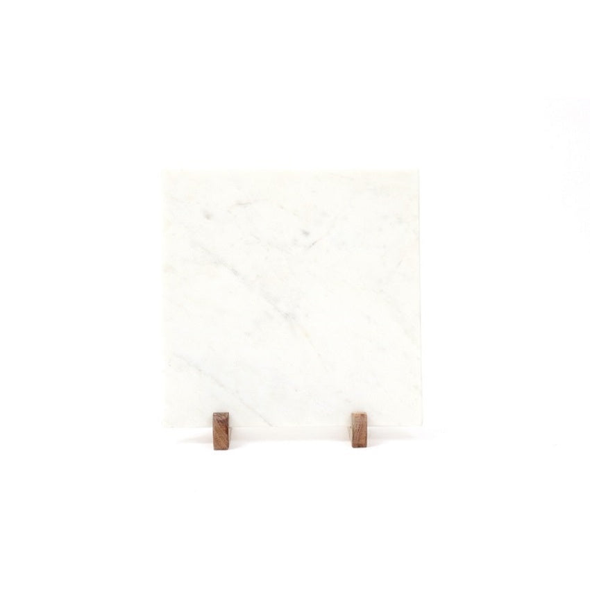 Folk Vibes Marble Showpiece | 10 x 10 inches