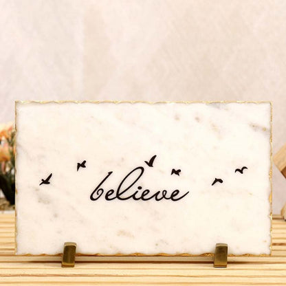 Believe in Wonders Showpiece | 10 x 6 inches