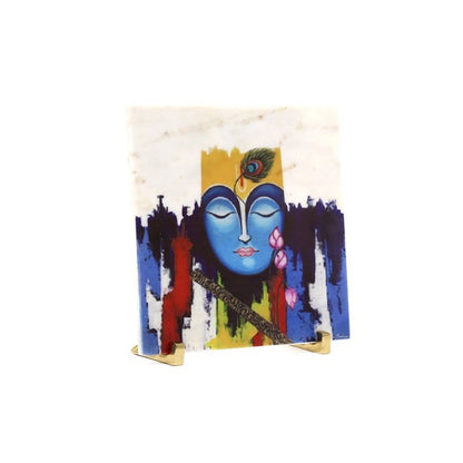 Divine Krishna Showpiece | 10 x 10 inches