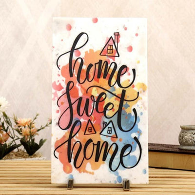 Sweet Home Marble Showpiece | 8 x 12 inches