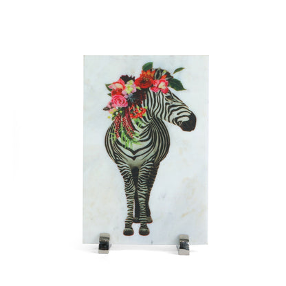 Artistic Zebra Showpiece | 8 x 12 inches