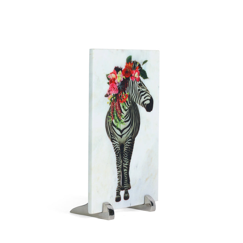 Artistic Zebra Showpiece | 8 x 12 inches