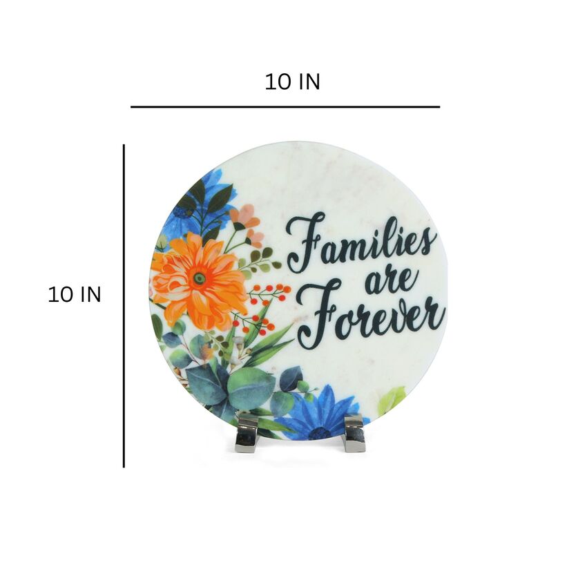 Families Forever Showpiece | 10 x 10 inches