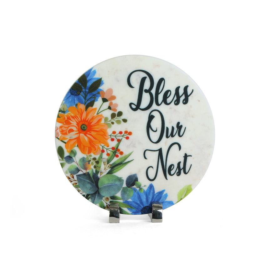 Bless This Nest Showpiece | 10 x 10 inches