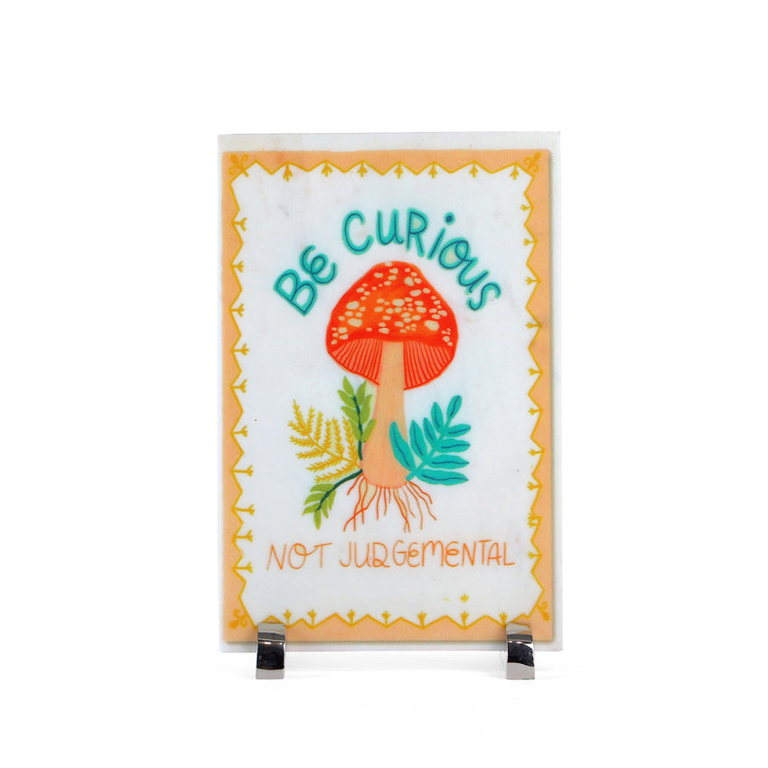 Stay Curious Showpiece | 8 x 12 inches