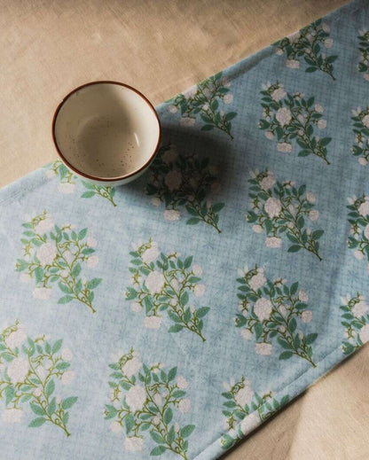Attractive Maalti Velvet Table Runner | 13 x 59 inches