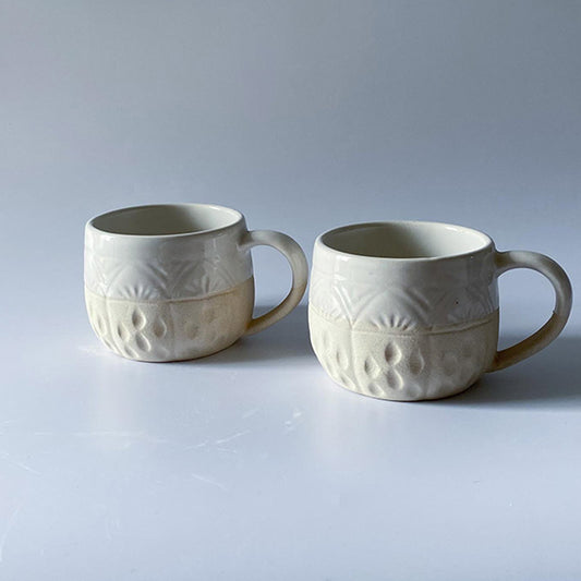 Ozora Ceramic Mugs | 250ml | Set of 2