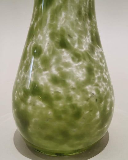 Murano Style Glass Splash Pear Art