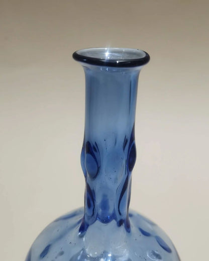Antique Murano Glass Style Vase Blue
