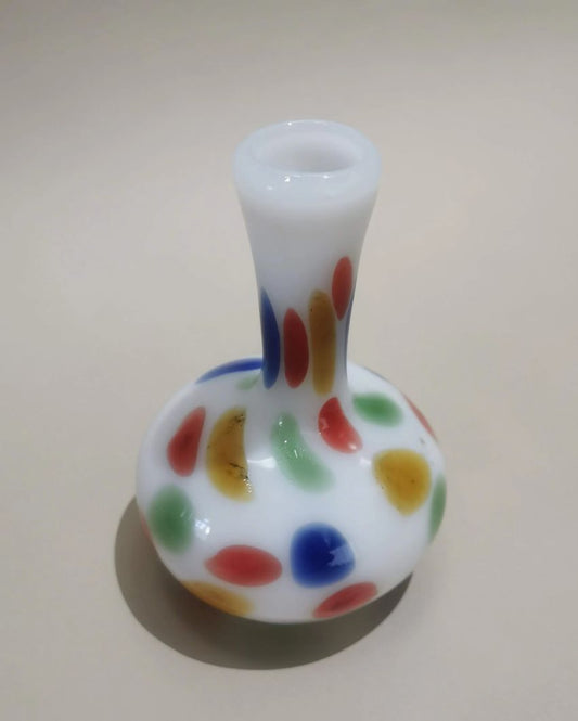 Multicolor Murano Glass Style Vase | Celebration