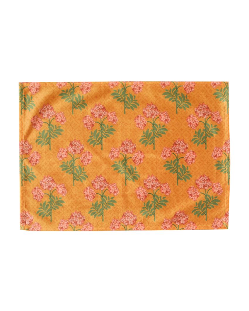Madhvi Printed Velvet Placemats | 13 x 19 inches