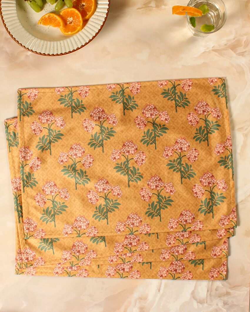 Madhvi Printed Velvet Placemats | 13 x 19 inches