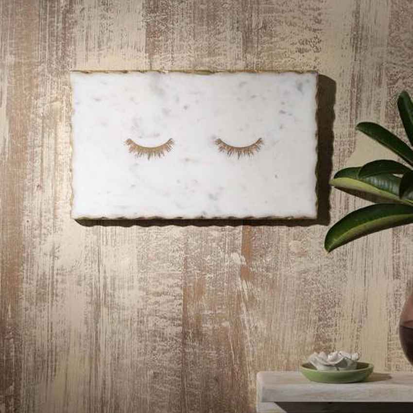 Stylish Blush on Marble Wall Art | 6 x 10 inches