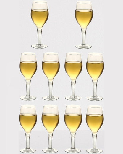 Sophisticated Tall Champagne Flutes Preserve Bubbles | 250ml | 3 x 7 inches