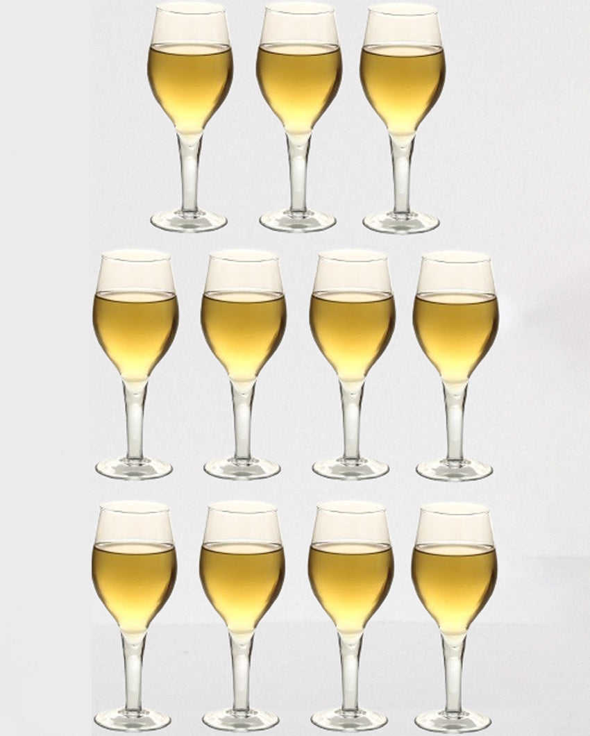 Sophisticated Tall Champagne Flutes Preserve Bubbles | 250ml | 3 x 7 inches