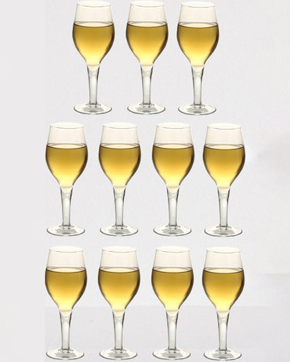 Sophisticated Tall Champagne Flutes Preserve Bubbles | 250ml | 3 x 7 inches