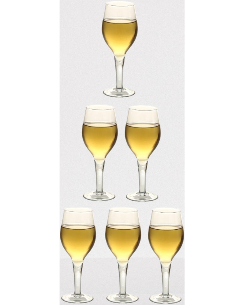 Sophisticated Tall Champagne Flutes Preserve Bubbles | 250ml | 3 x 7 inches
