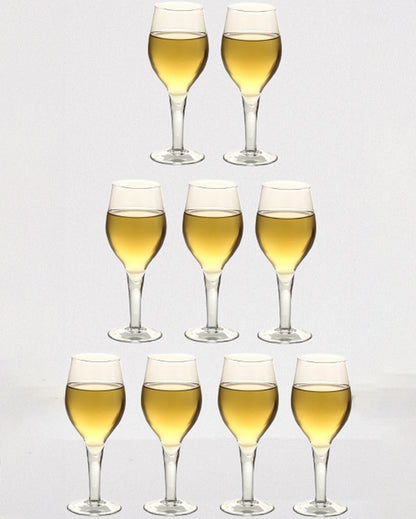 Sophisticated Tall Champagne Flutes Preserve Bubbles | 250ml | 3 x 7 inches
