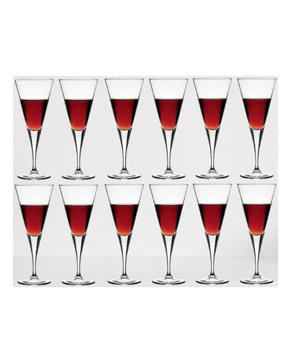 Elegant Long Stem Wine Goblets Classic Style | 150ml | 4 x 7 inches