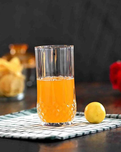 Classic Tumbler Clear Glass Water & Juice Glasses | 200ML | 3 x 5 inches