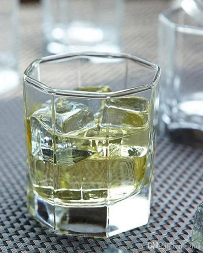 Simple & Chic Clear Glass Water & Juice Glasses | 150Ml | 3 x 4 inches