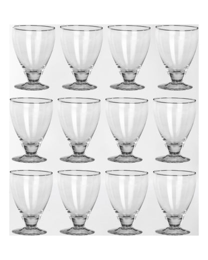 Premium Tableware Crystal Clear Quality Wine Glass  | 250ml |  2 x 5 inches